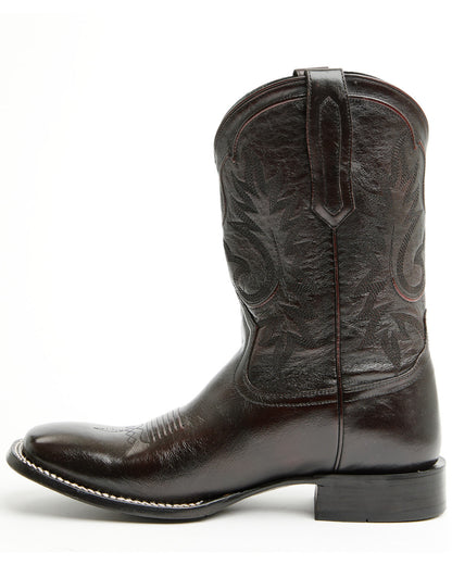 Black 1978® Men's The Hayward Western Boots - Broad Square Black Cherry