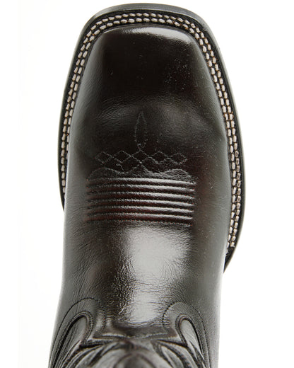 Black 1978® Men's The Hayward Western Boots - Broad Square Black Cherry