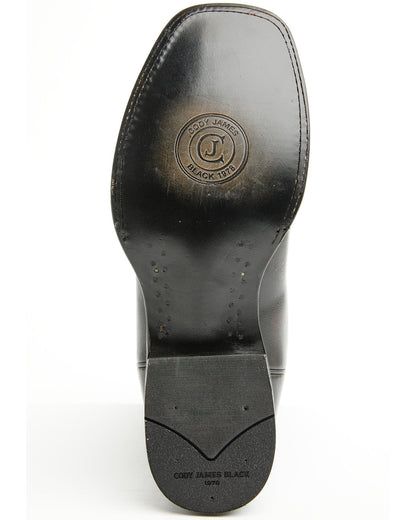 Black 1978® Men's The Hayward Western Boots - Broad Square Black Cherry