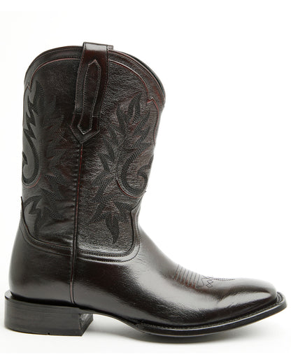 Black 1978® Men's The Hayward Western Boots - Broad Square Black Cherry