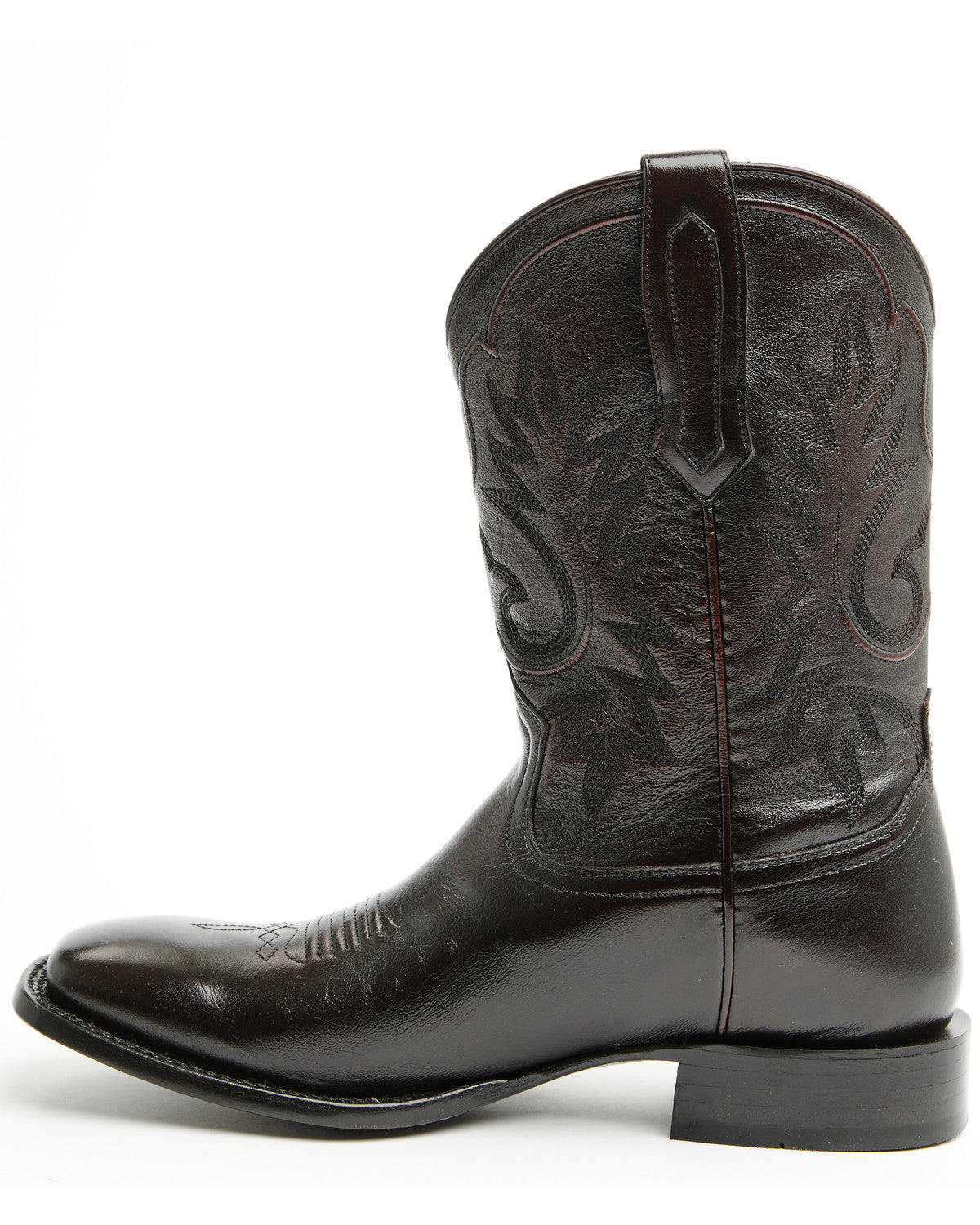 Black 1978® Men's The Hayward Western Boots - Broad Square Black Cherry