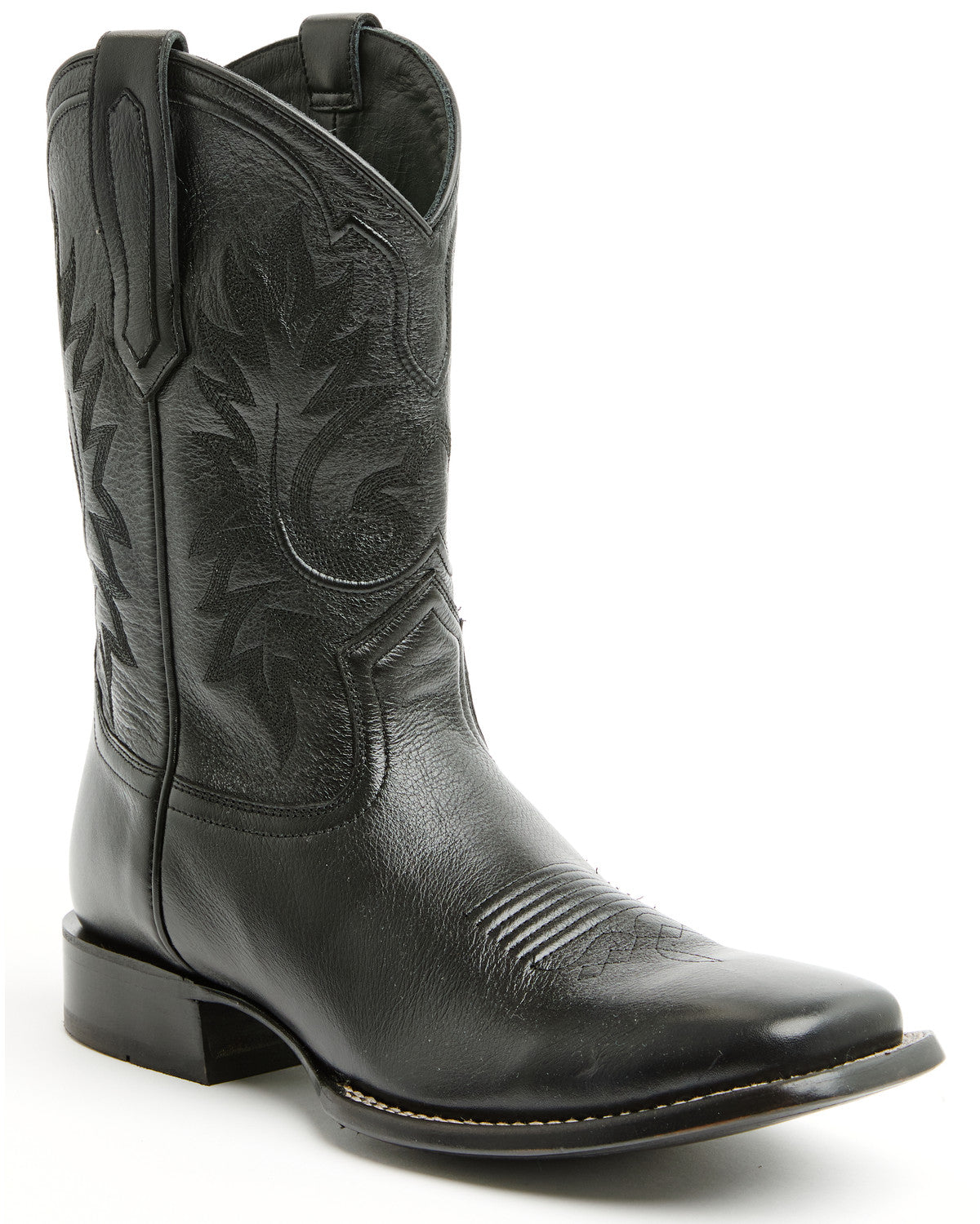 Black 1978® Men's The Hayward Western Boots - Broad Square Black