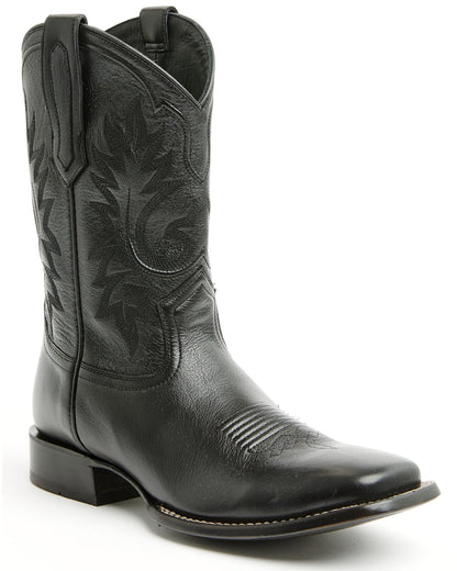 Black 1978® Men's The Hayward Western Boots - Broad Square Black