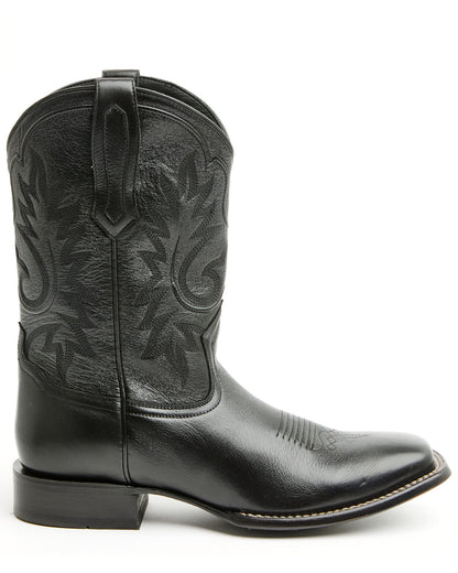 Black 1978® Men's The Hayward Western Boots - Broad Square Black