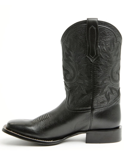 Black 1978® Men's The Hayward Western Boots - Broad Square Black