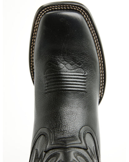 Black 1978® Men's The Hayward Western Boots - Broad Square Black