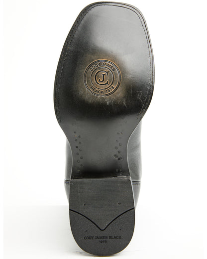 Black 1978® Men's The Hayward Western Boots - Broad Square Black