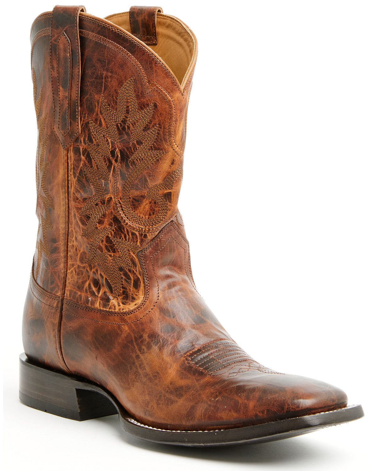 Black 1978® Men's The Hayward Western Boots - Broad Square Brown
