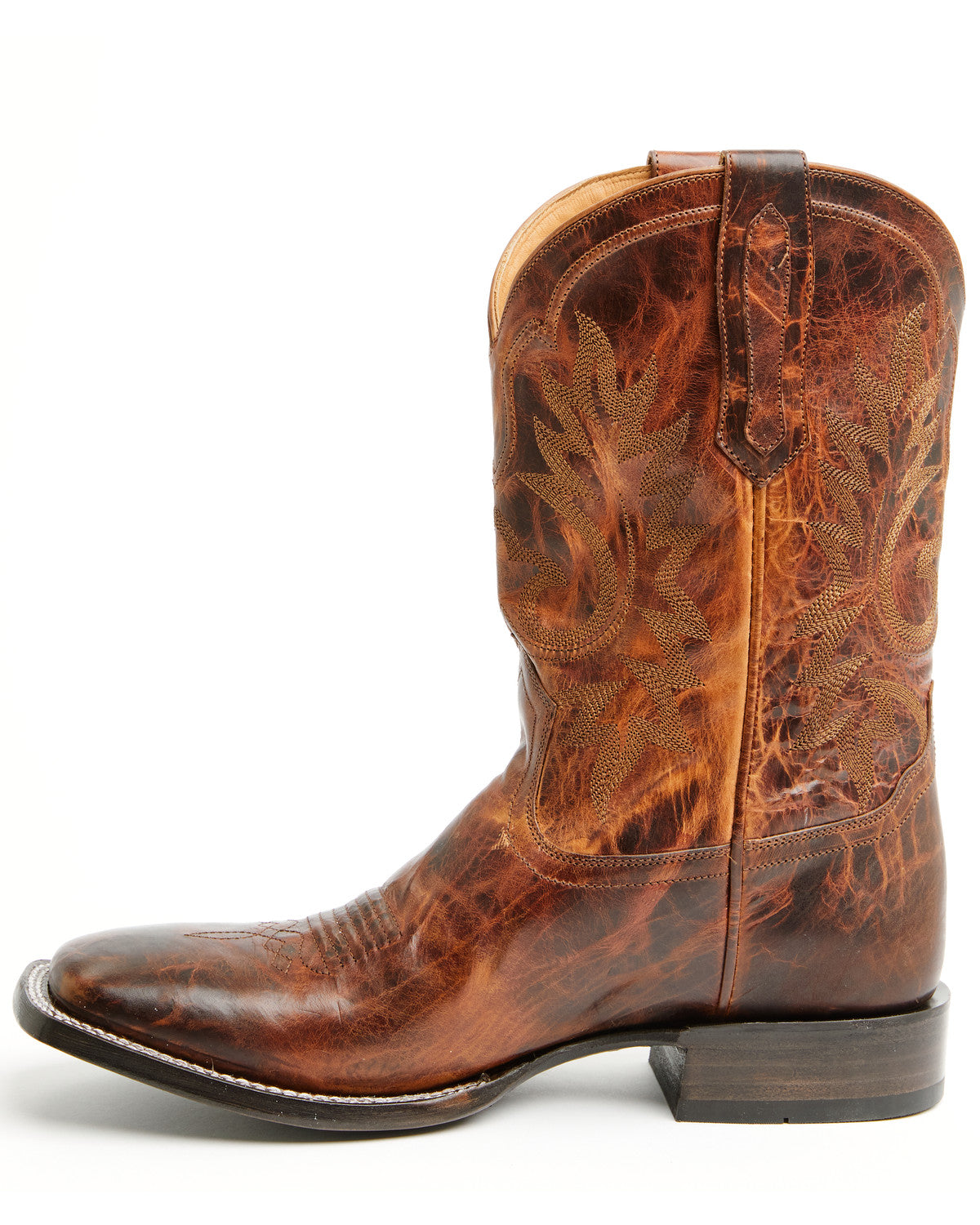 Black 1978® Men's The Hayward Western Boots - Broad Square Brown