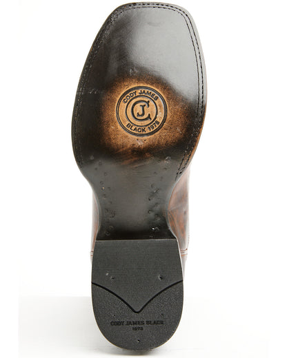 Black 1978® Men's The Hayward Western Boots - Broad Square Brown