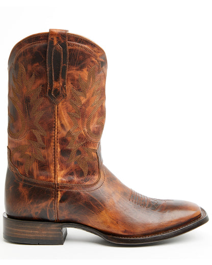 Black 1978® Men's The Hayward Western Boots - Broad Square Brown