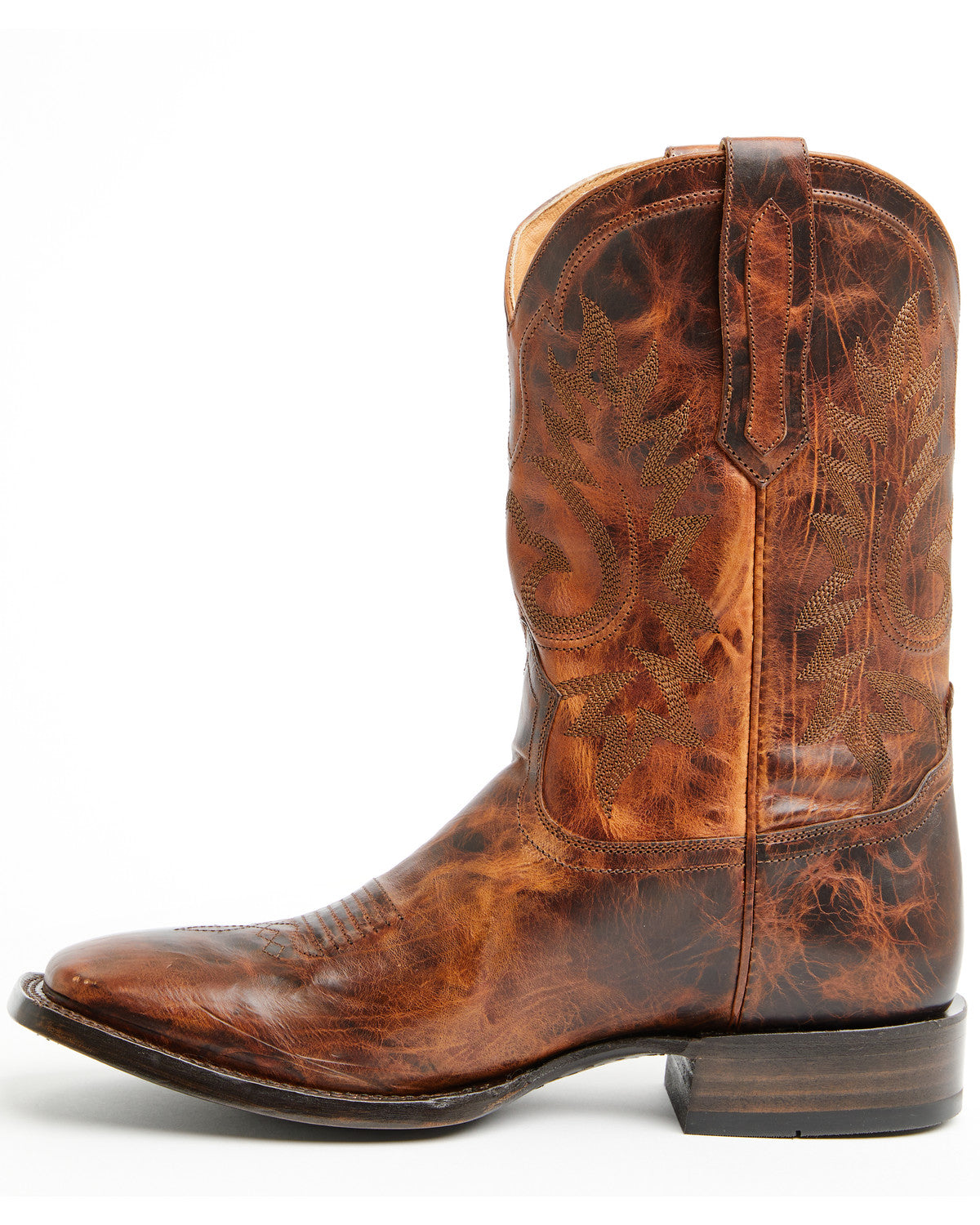 Black 1978® Men's The Hayward Western Boots - Broad Square Brown