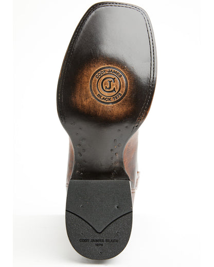 Black 1978® Men's The Hayward Western Boots - Broad Square Brown
