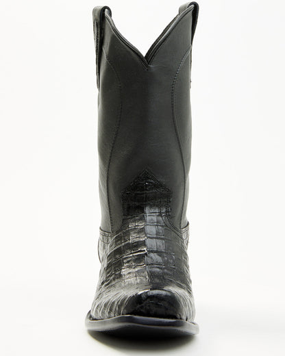 Black 1978® Men's Mason Exotic Caiman Belly Western Boots - Black