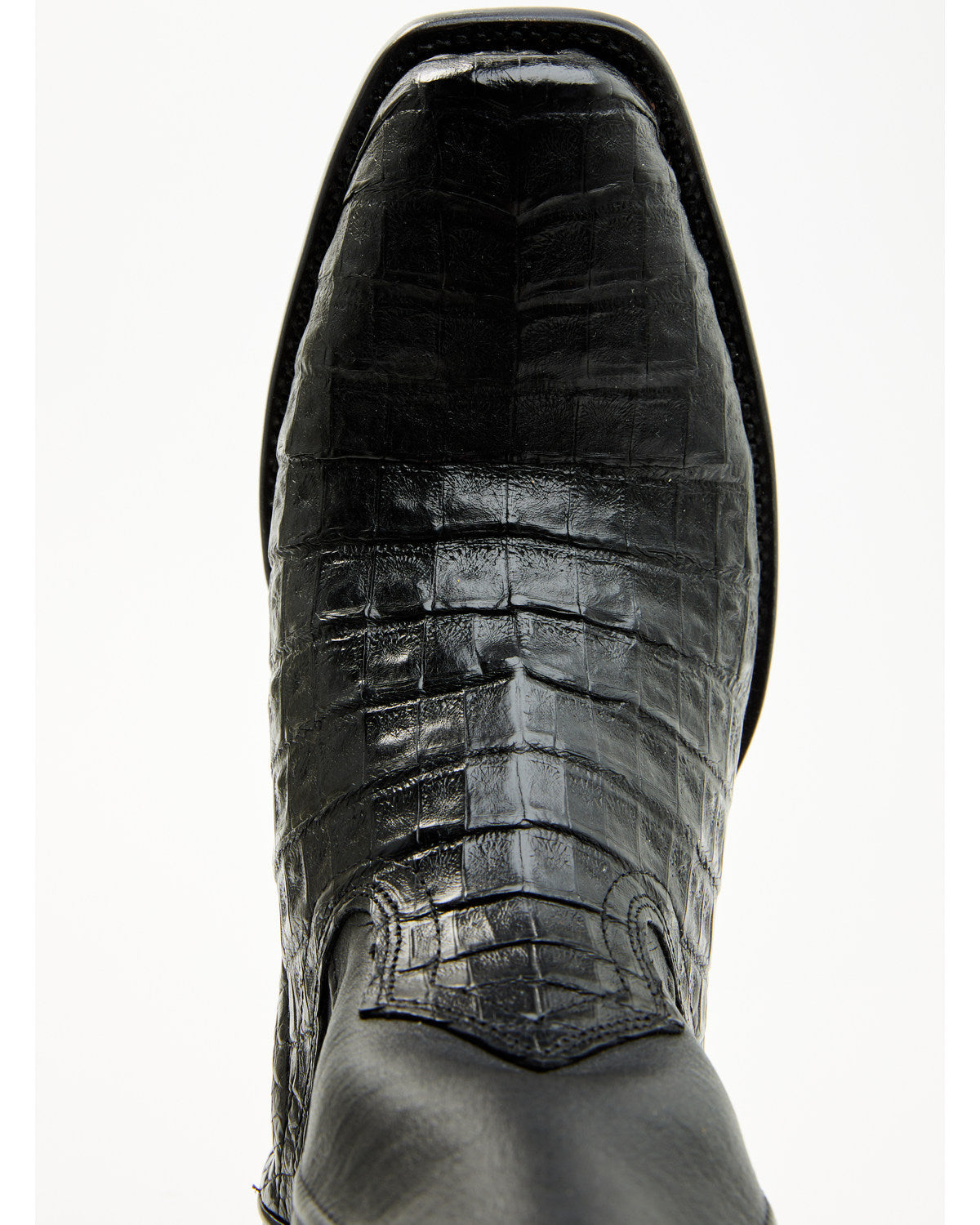 Black 1978® Men's Mason Exotic Caiman Belly Western Boots - Black