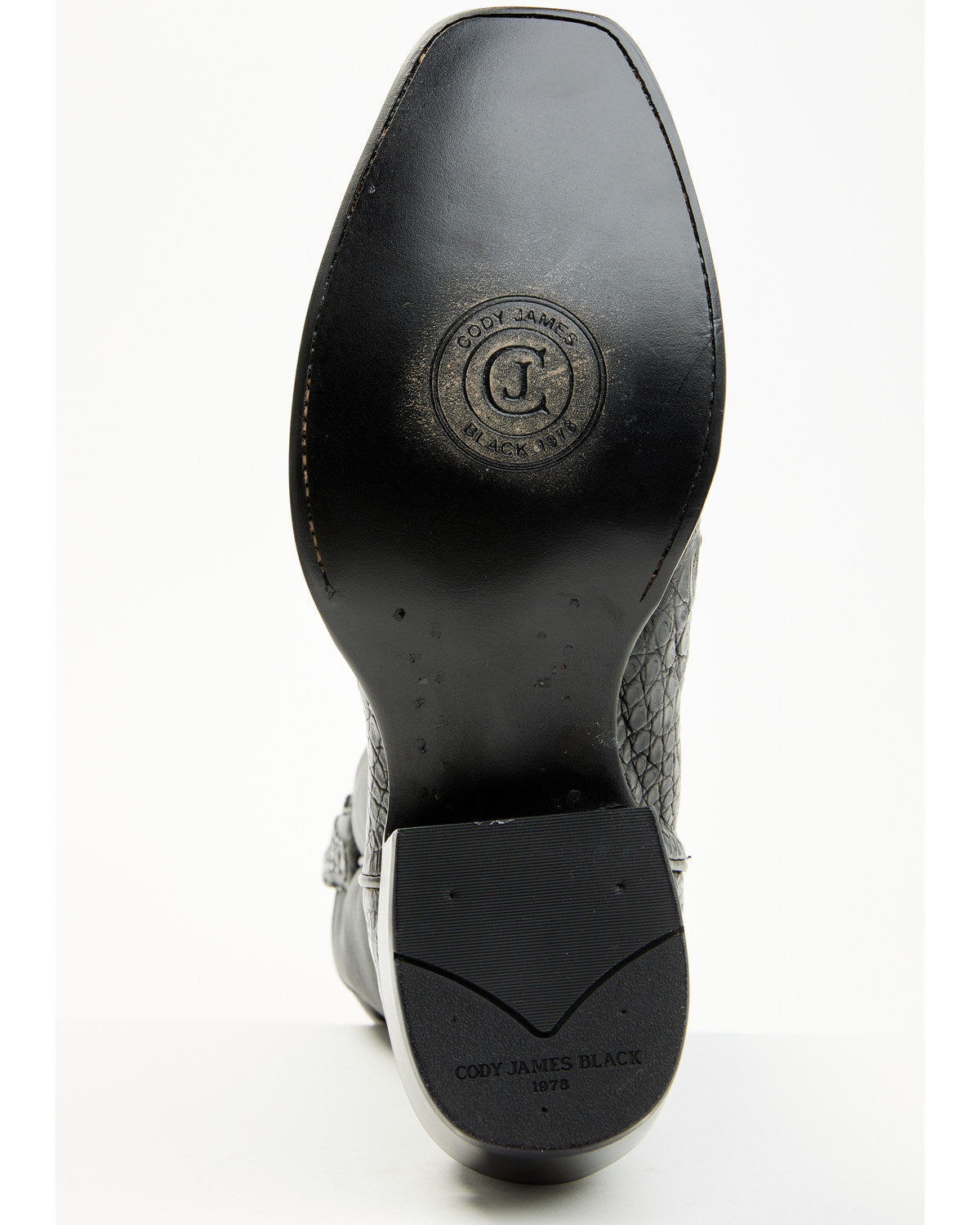 Black 1978® Men's Mason Exotic Caiman Belly Western Boots - Black