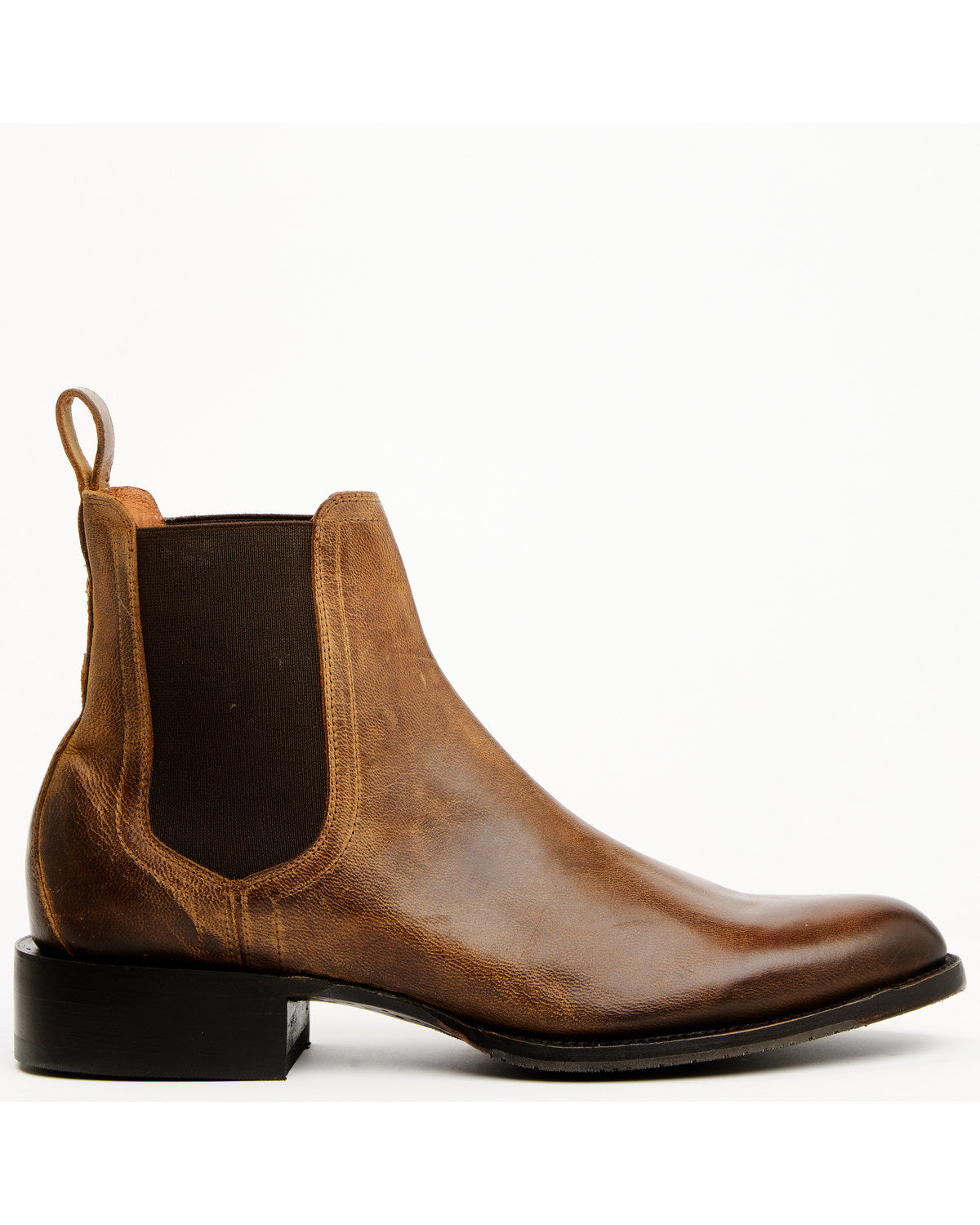 Black 1978® Men's Franklin Chelsea Ankle Boots - Round Toe Tan
