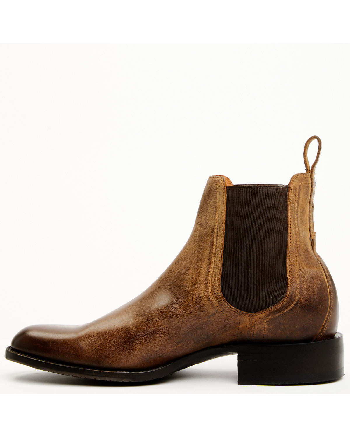 Black 1978® Men's Franklin Chelsea Ankle Boots - Round Toe Tan
