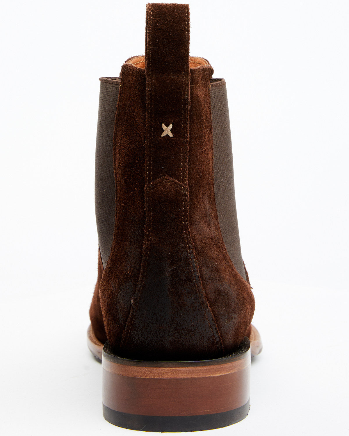 Black 1978® Men's Franklin Chelsea Ankle Boots - Round Toe Chocolate