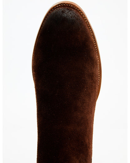 Black 1978® Men's Franklin Chelsea Ankle Boots - Round Toe Chocolate