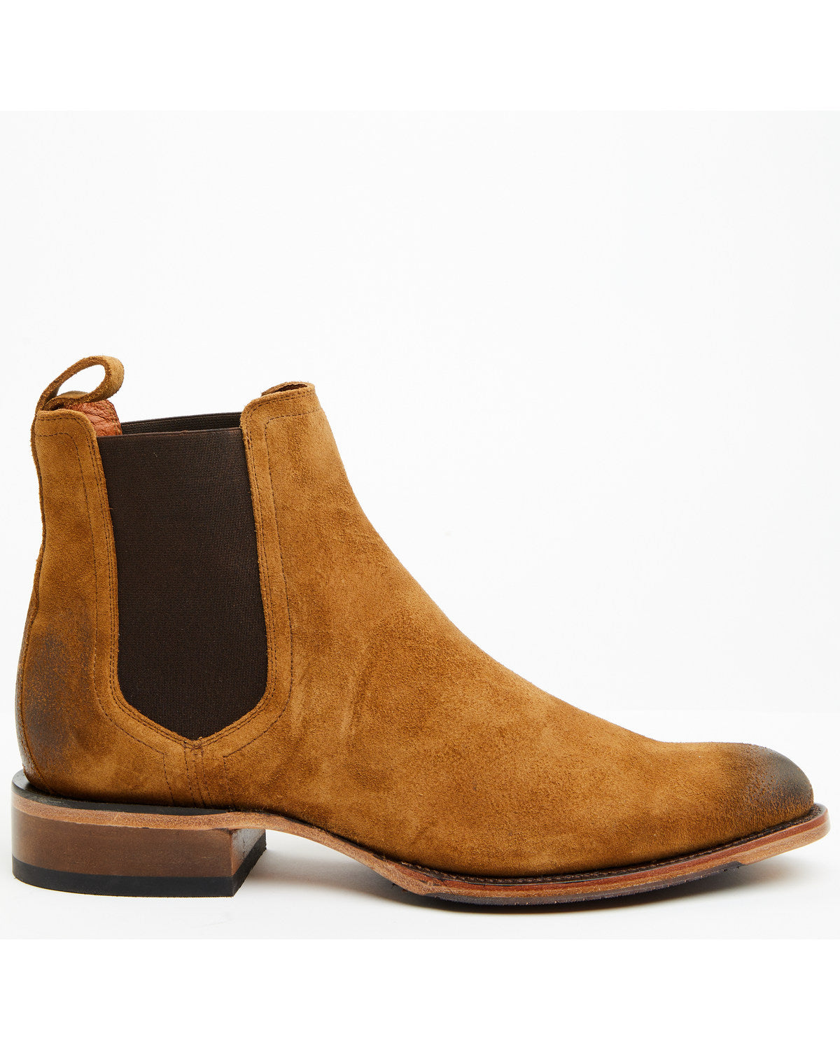 Black 1978® Men's Franklin Chelsea Ankle Boots - Round Toe Tan
