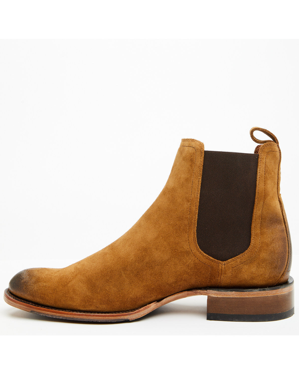 Black 1978® Men's Franklin Chelsea Ankle Boots - Round Toe Tan
