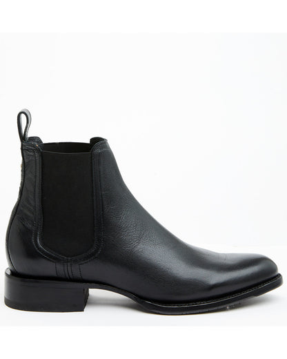 Black 1978® Men's Franklin Chelsea Ankle Boots - Round Toe Black