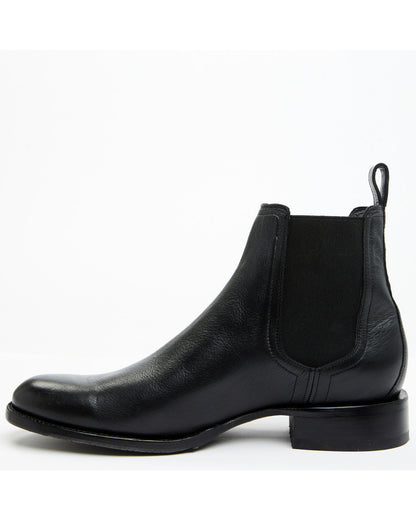 Black 1978® Men's Franklin Chelsea Ankle Boots - Round Toe Black