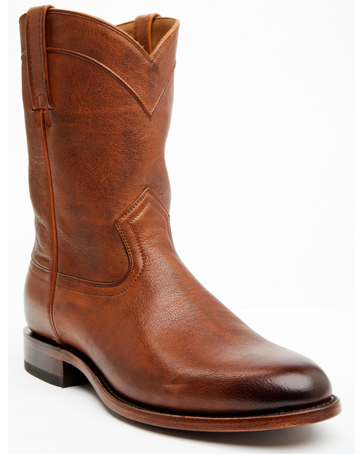 Black 1978® Men's Carmen Roper Boots - Round Toe Cognac