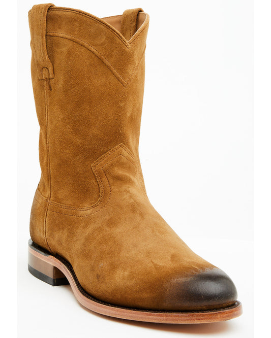 Black 1978® Men's Carmen Roper Boots - Round Toe Tan