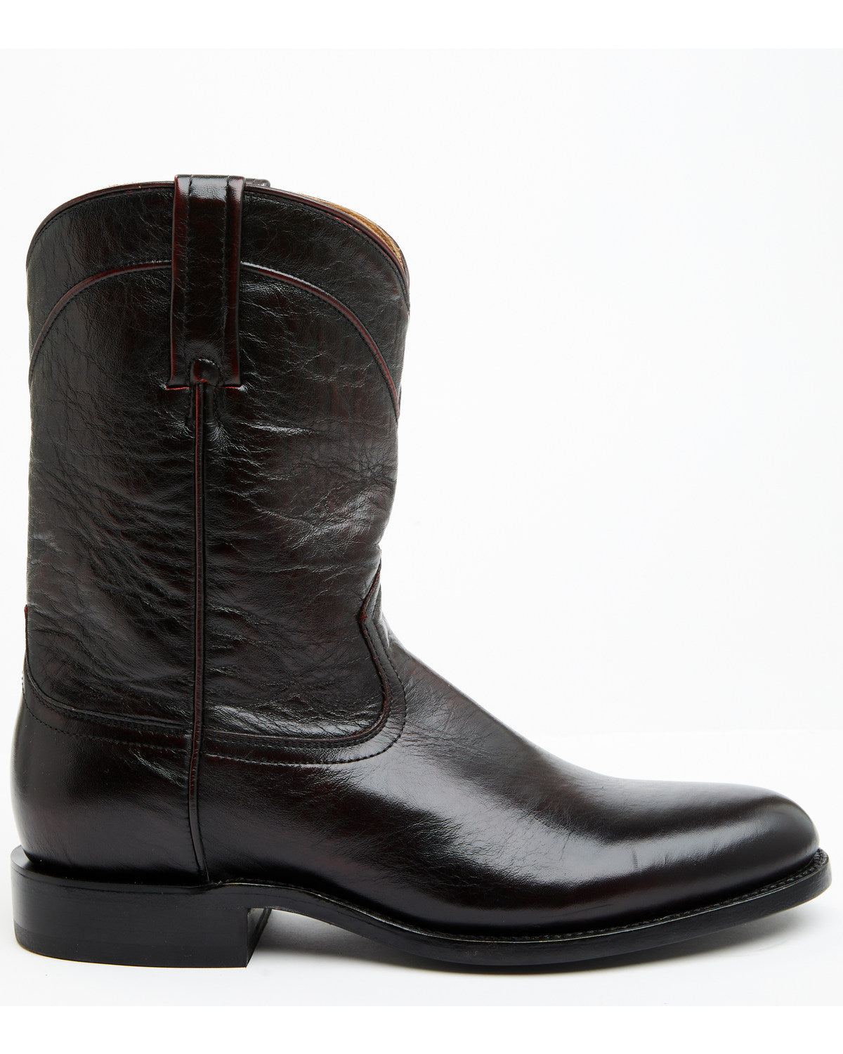 Black 1978® Men's Carmen Roper Boots - Round Toe Black Cherry