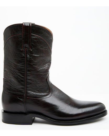 Black 1978® Men's Carmen Roper Boots - Round Toe Black Cherry