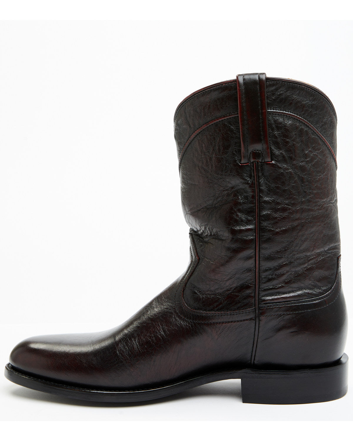 Black 1978® Men's Carmen Roper Boots - Round Toe Black Cherry