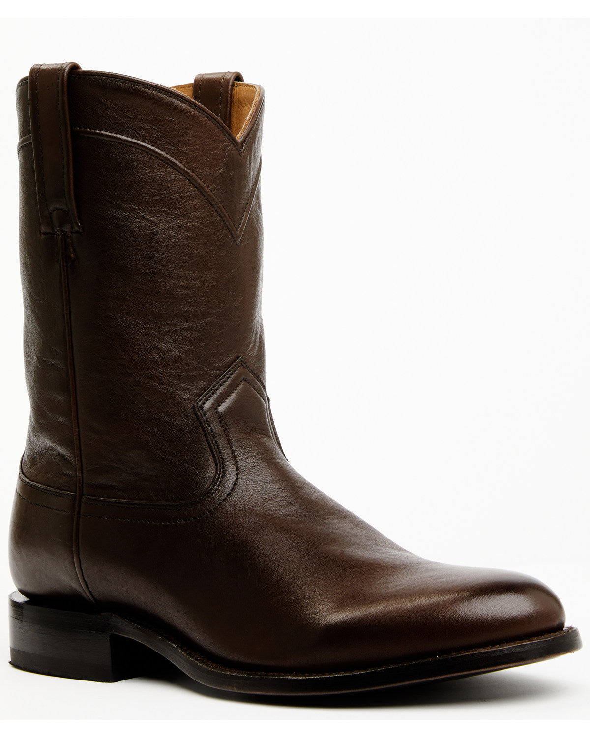 Black 1978® Men's Carmen Roper Boots - Round Toe Chocolate