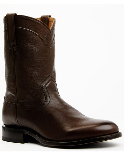 Black 1978® Men's Carmen Roper Boots - Round Toe Chocolate