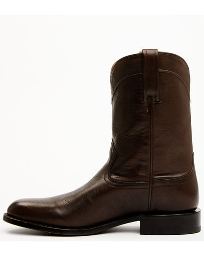 Black 1978® Men's Carmen Roper Boots - Round Toe Chocolate