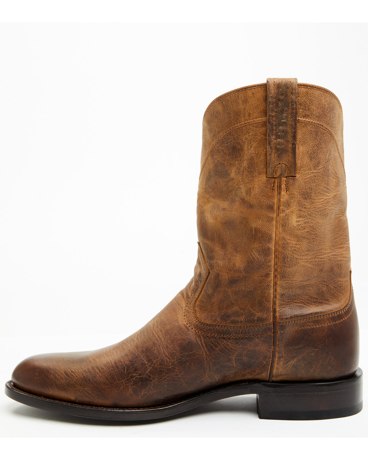 Black 1978® Men's Carmen Roper Boots - Round Toe Distressed Brown