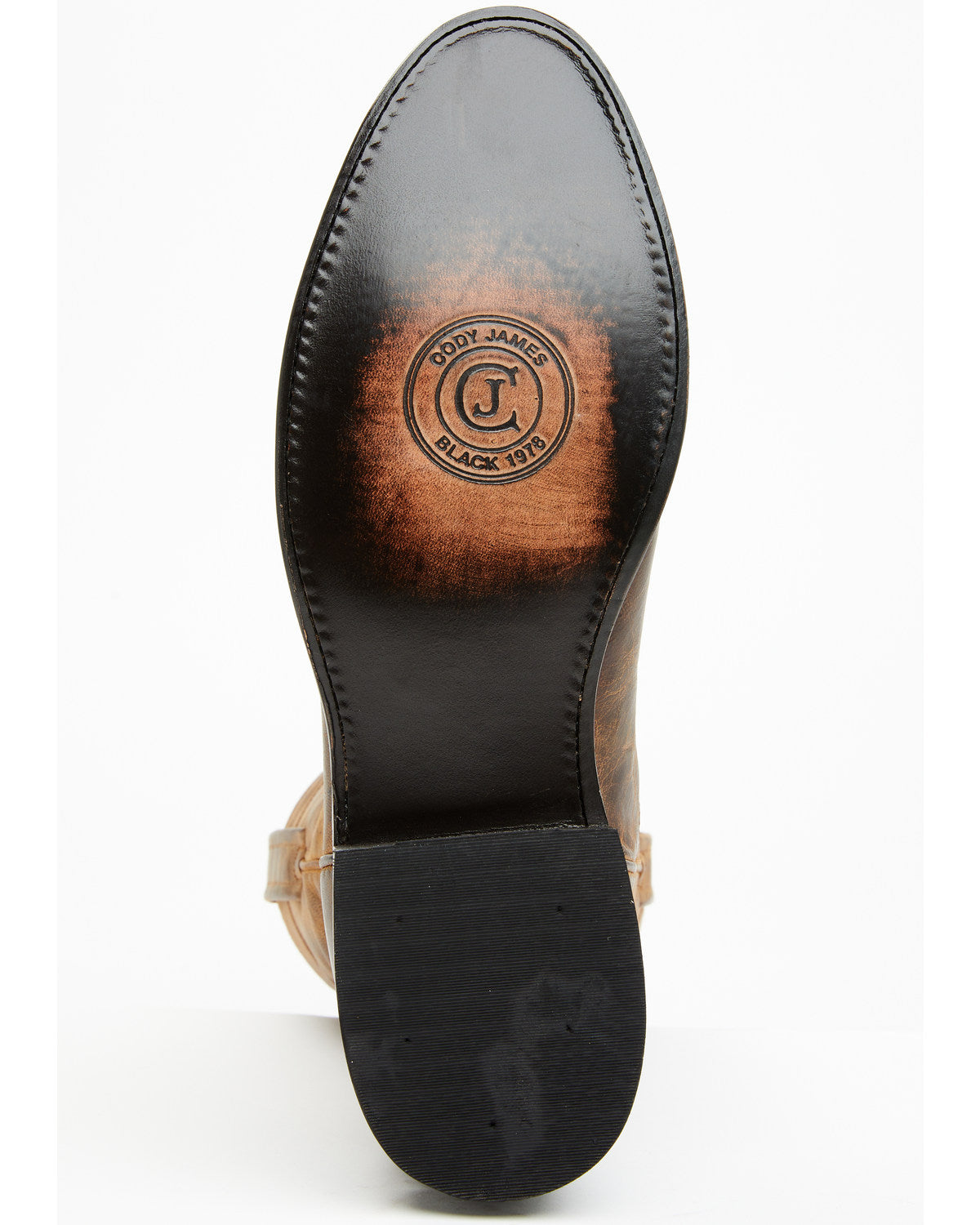 Black 1978® Men's Carmen Roper Boots - Round Toe Distressed Brown