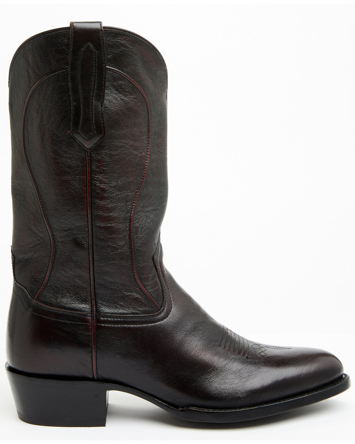 Black 1978® Men's Chapman Western Boots - Round Toe Black Cherry
