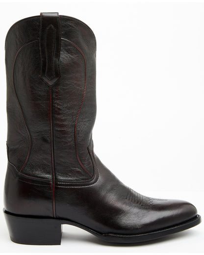 Black 1978® Men's Chapman Western Boots - Round Toe Black Cherry