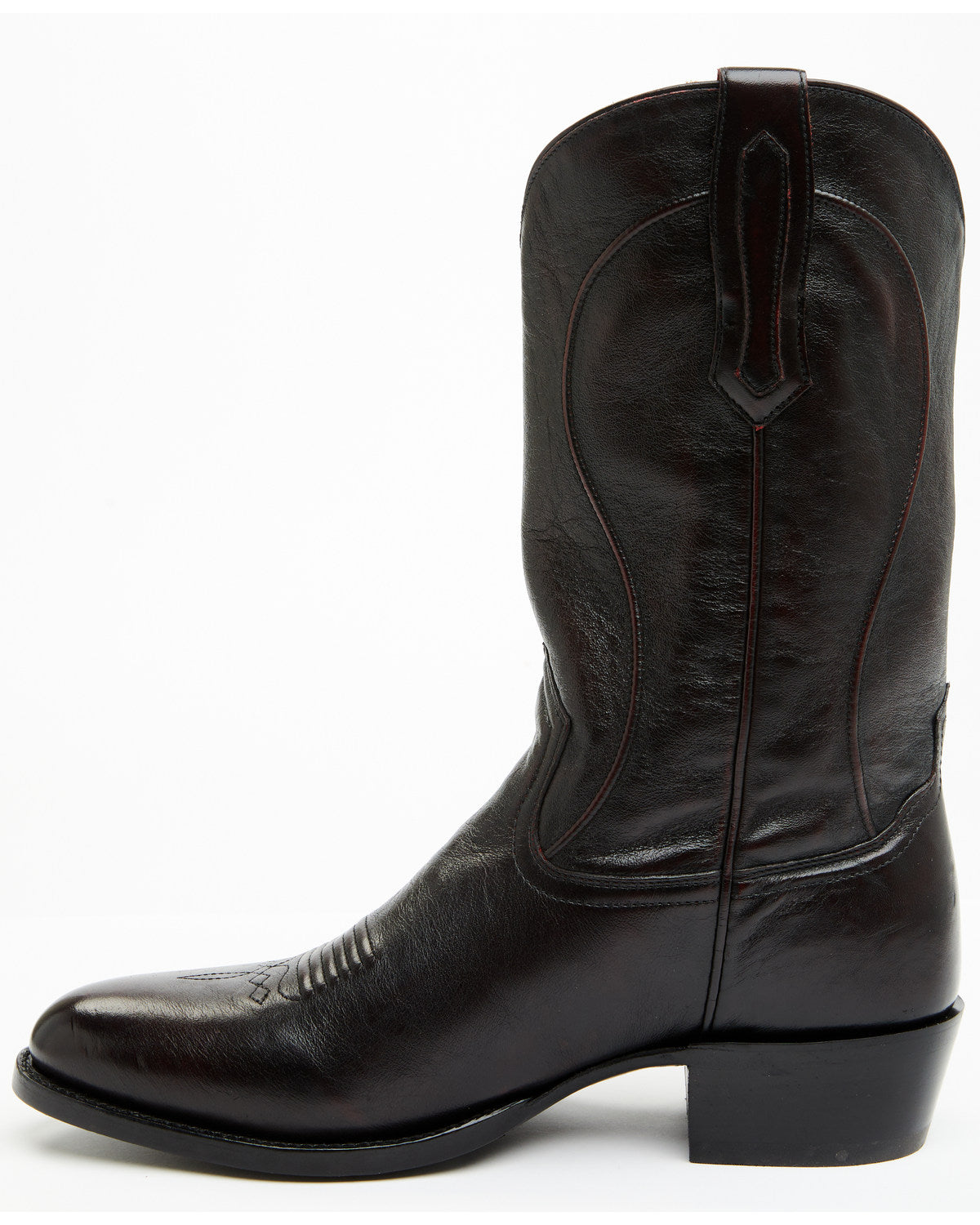 Black 1978® Men's Chapman Western Boots - Round Toe Black Cherry