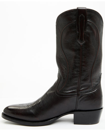 Black 1978® Men's Chapman Western Boots - Round Toe Black Cherry