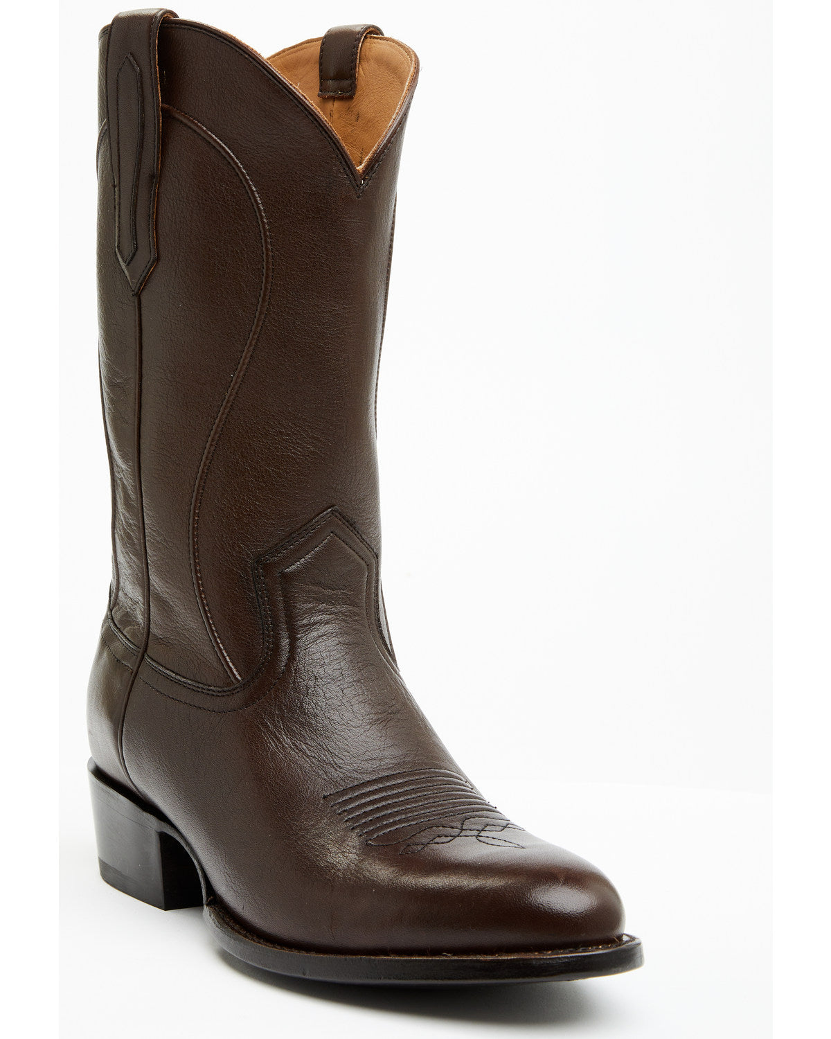 Black 1978® Men's Chapman Western Boots - Round Toe Chocolate
