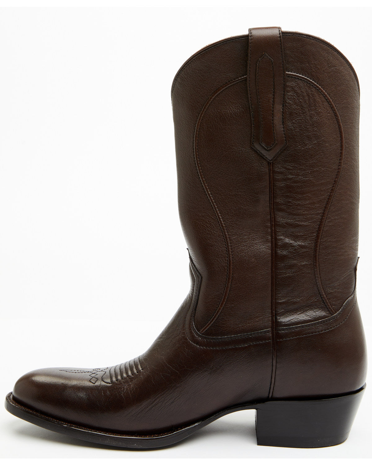 Black 1978® Men's Chapman Western Boots - Round Toe Chocolate