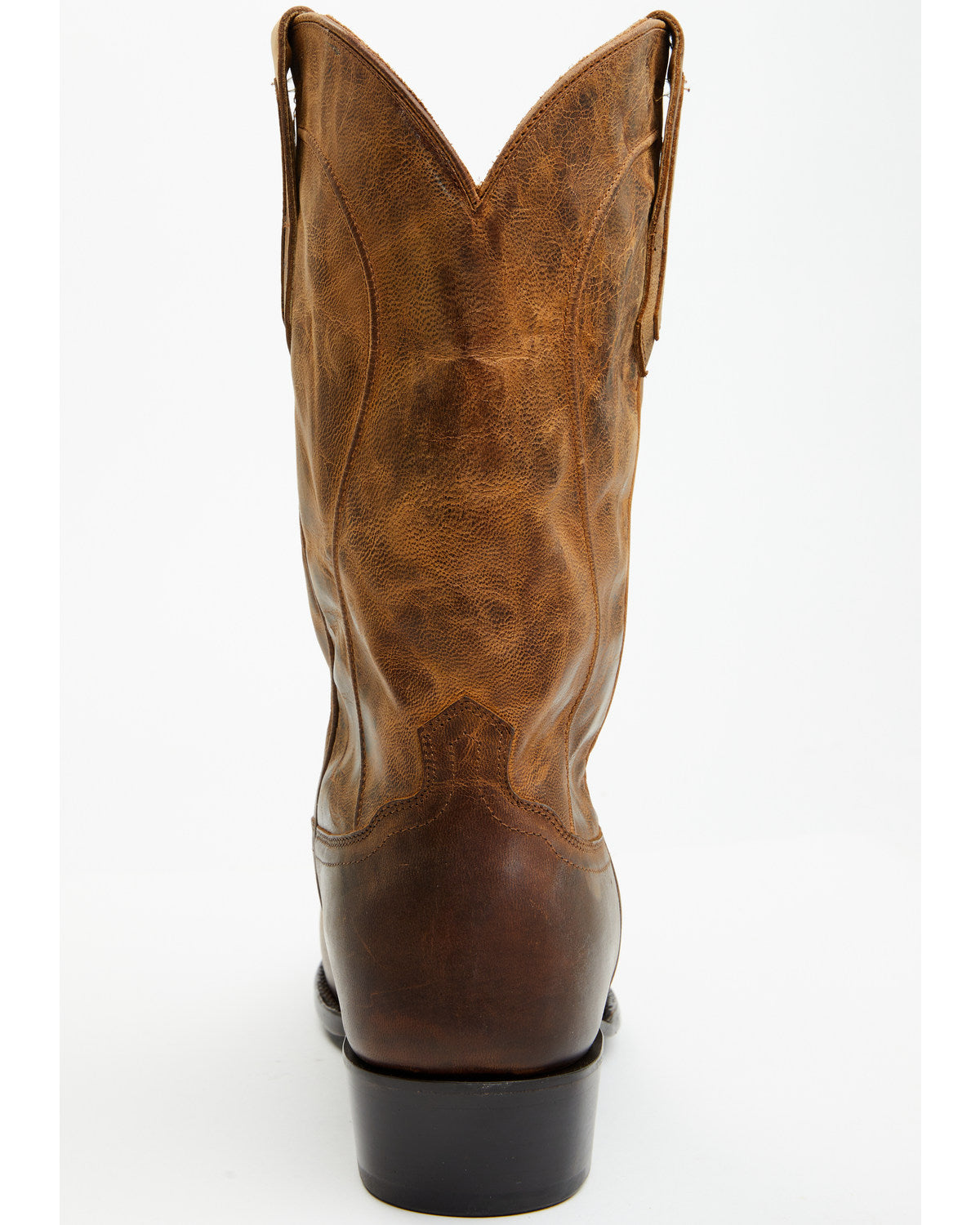 Black 1978® Men's Chapman Western Boots - Round Toe Distressed Brown