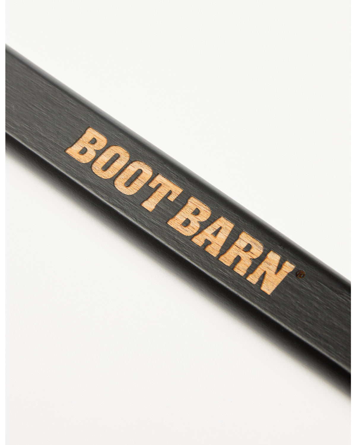 Boot Barn Wooden Shoe Horn Black