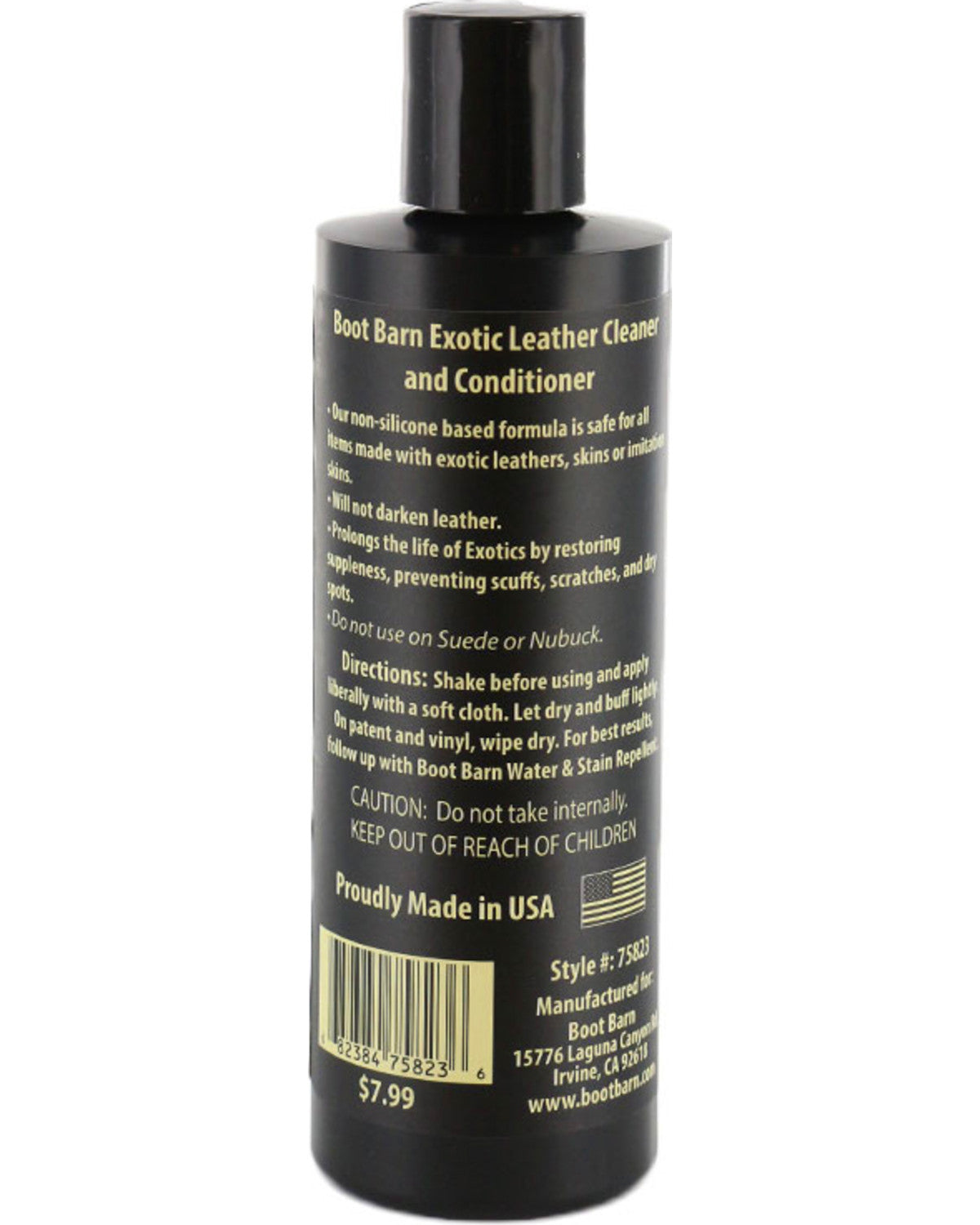 Boot Barn Exotic Leather Cleaner & Conditioner No Color