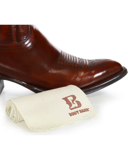 Boot Barn Boot and Shoe Shine Cloth White