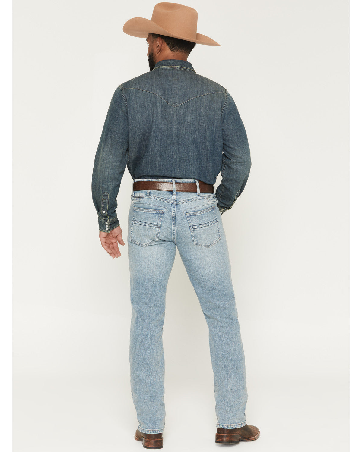Men's Bronson Wash Jackson Slim Straight Stretch Concealed Light Wash