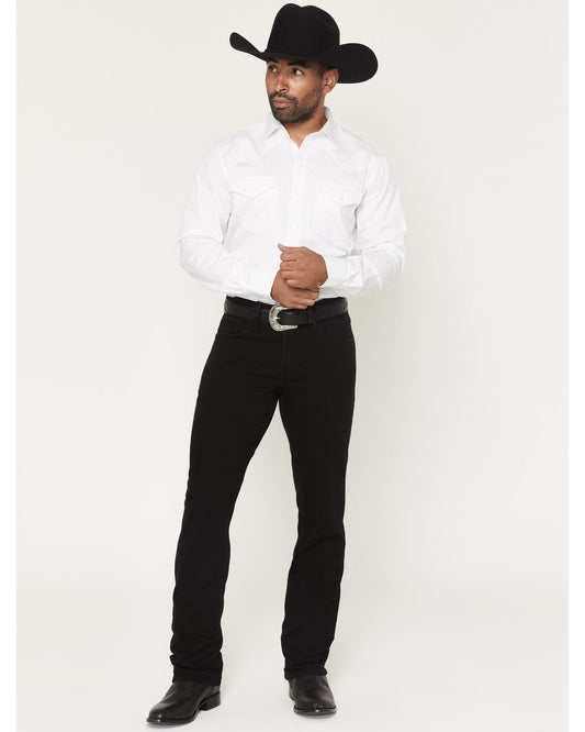 Black 1978® Men's Lawson Wash Tyler Slim Straight Stretch D Black